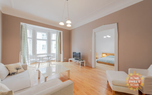 Pronájem bytu 3+1, 88 m² – Praha, Nové Město, ulice Gorazdova