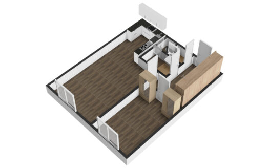 Pronájem bytu 2+kk, 45 m² – Praha, Kobylisy, ulice Šimůnkova