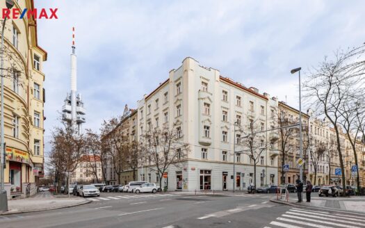 Prodej bytu 1+kk, 27 m² – Praha, Žižkov, ulice Slavíkova