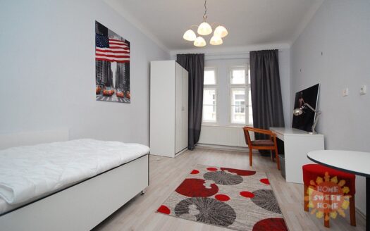 Pronájem bytu 1+1, 29 m² – Praha, Žižkov, ulice Cimburkova