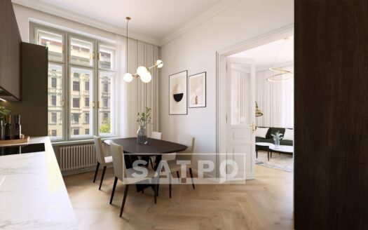 Prodej bytu 3+1, 121 m² – Praha, Vinohrady, ulice Polská