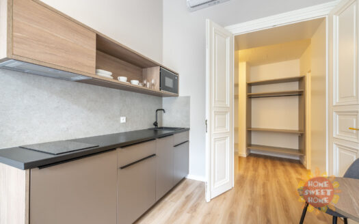Pronájem bytu 1+kk, 24 m² – Praha, Nové Město, ulice Krakovská