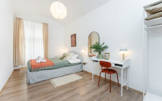 Pronájem bytu 2+kk, 29 m² – Praha, Vinohrady, ulice Rumunská