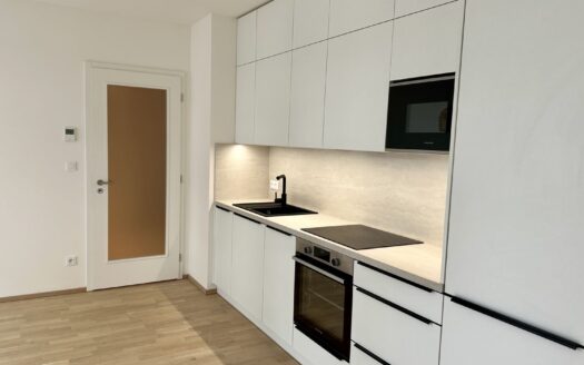 Pronájem bytu 1+kk, 39 m² – Praha, Hodkovičky, ulice Šenácká