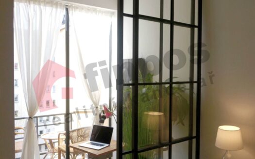 Pronájem bytu 2+kk, 42 m² – Praha, Holešovice, ulice Heřmanova