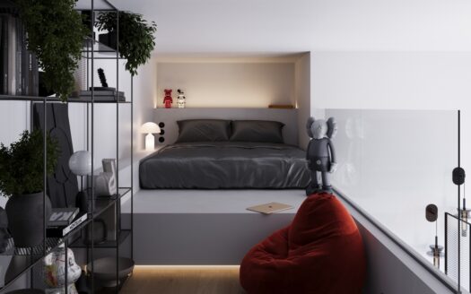 Prodej bytu 1+kk, 48 m² – Praha, Vršovice, ulice Bartoškova