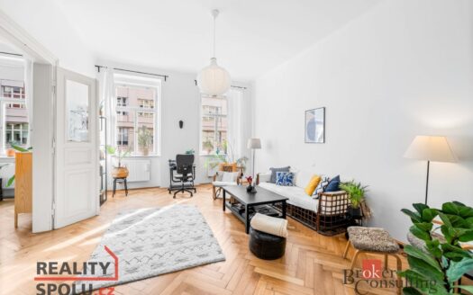 Prodej bytu 3+1, 102 m² – Praha, Karlín, ulice Křižíkova