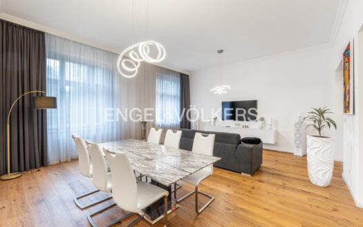 Pronájem bytu 2+1, 84 m² – Praha, Smíchov, ulice Dienzenhoferovy sady