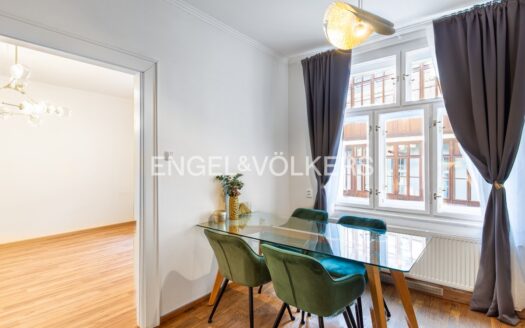 Pronájem bytu 2+1, 58 m² – Praha, Nové Město, ulice Navrátilova