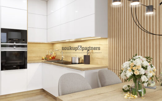 Prodej bytu 2+kk, 44 m² – Praha, Vysočany, ulice Pod Harfou