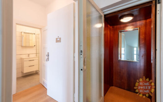 Pronájem bytu 1+kk, 22 m² – Praha, Vinohrady, ulice Hradešínská