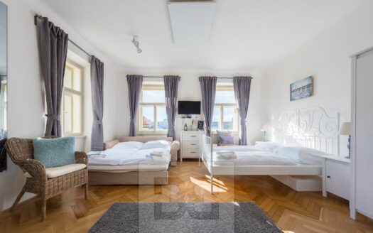 Pronájem bytu 1+kk, 47 m² – Praha, Malá Strana, ulice Cihelná