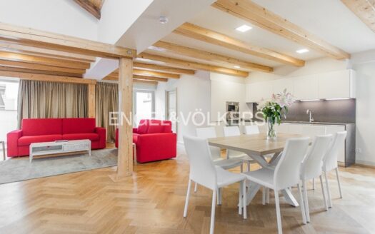 Pronájem bytu 3+kk, 133 m² – Praha, Nové Město, ulice Bolzanova