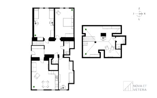 Prodej bytu 5+kk, 139 m² – Praha, Vinohrady, ulice Chodská