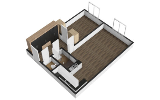 Pronájem bytu 2+kk, 45 m² – Praha, Kobylisy, ulice Šimůnkova