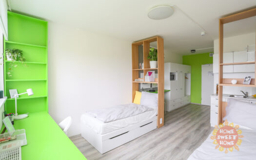 Pronájem bytu 1+kk, 18 m² – Praha, Libeň, ulice Kotlaska