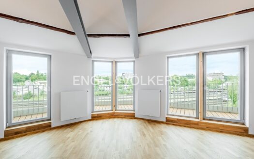 Pronájem bytu 2+kk, 54 m² – Praha, Vysočany, ulice U Harfy