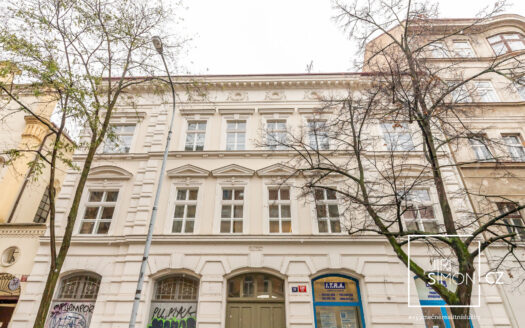 Prodej bytu 1+kk, 41 m² – Praha, Karlín, ulice Vítkova