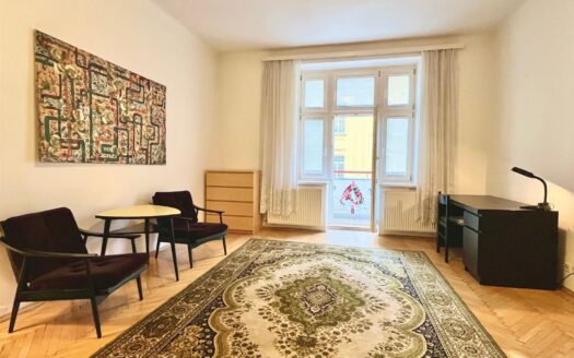 Pronájem bytu 3+kk, 94 m² – Praha, Vinohrady, ulice Velehradská