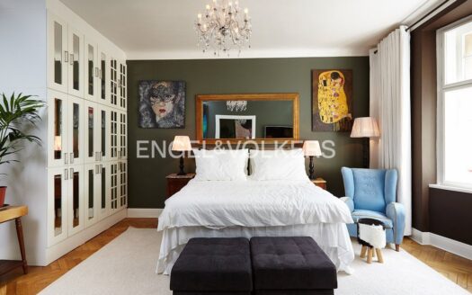 Pronájem bytu 3+1, 97 m² – Praha, Nové Město, ulice Rašínovo nábřeží