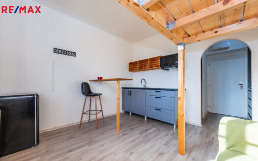 Prodej bytu 1+kk, 18 m² – Praha, Hlubočepy, ulice Pod Žvahovem