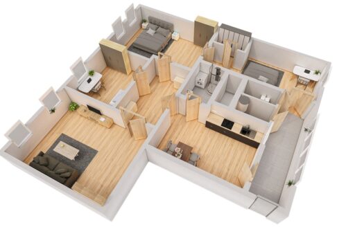 Prodej bytu 4+1, 116 m² – Praha, Bubeneč, ulice Šmeralova