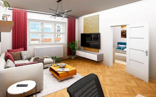 Prodej bytu 2+1, 82 m² – Praha, Žižkov, ulice Baranova