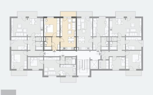 Prodej bytu 2+kk, 50 m² – Praha, Čakovice, ulice Čakovice