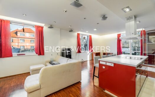 Pronájem bytu 2+kk, 89 m² – Praha, Košíře, ulice Nad zámečkem