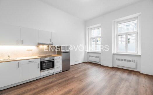 Pronájem bytu 2+kk, 40 m² – Praha, Smíchov, ulice Duškova