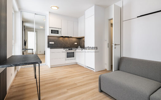 Pronájem bytu 1+kk, 26 m² – Praha, Ruzyně, ulice Stočesova