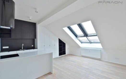 Pronájem bytu 1+kk, 39 m² – Praha, Vinohrady, ulice Laubova