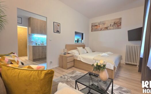 Pronájem bytu 1+1, 31 m² – Praha, Nové Město, ulice Klimentská