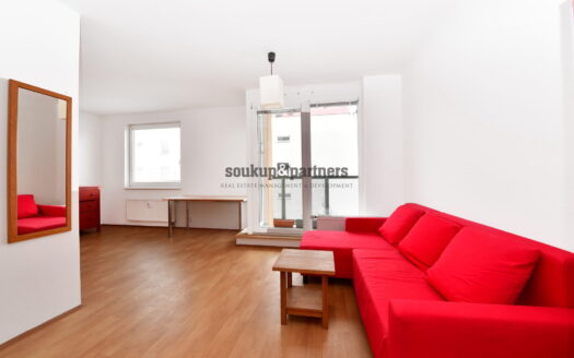 Pronájem bytu 1+kk, 43 m² – Praha, Stodůlky, ulice Wiedermannova