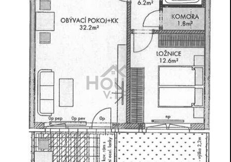 Prodej bytu 2+kk, 57 m² – Praha, Ruzyně, ulice Stočesova