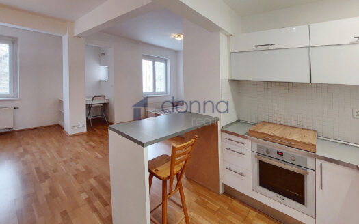 Pronájem bytu 1+kk, 47 m² – Praha, Žižkov, ulice Viklefova