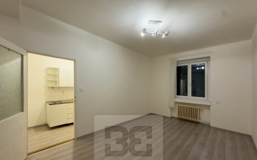 Pronájem bytu 1+kk, 26 m² – Praha, Smíchov, ulice K vodojemu