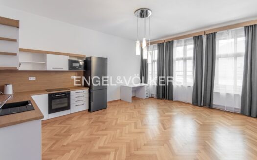 Pronájem bytu 2+kk, 63 m² – Praha, Nové Město, ulice Růžová