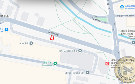 Pronájem Garážová stání, 16 m² – Praha, Vysočany, ulice Ocelářská