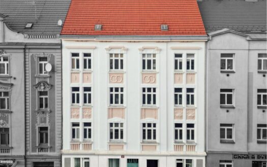 Prodej bytu 1+kk, 27 m² – Praha, Vysočany, ulice Pod pekárnami