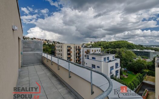 Pronájem bytu 1+kk, 42 m² – Praha, Libeň, ulice Nad Rokoskou