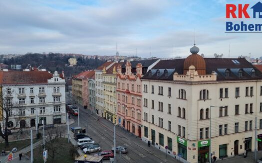 Pronájem bytu 1+1, 52 m² – Praha, Nusle, ulice náměstí Bratří Synků