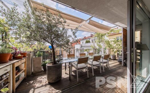 Pronájem bytu 4+kk, 261 m² – Praha, Vinohrady, ulice Laubova