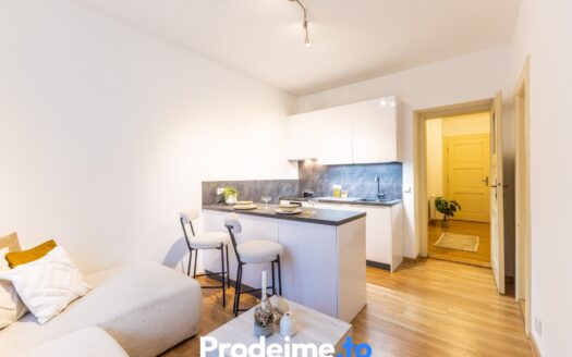 Pronájem bytu 2+1, 58 m² – Praha, Smíchov, ulice Bieblova