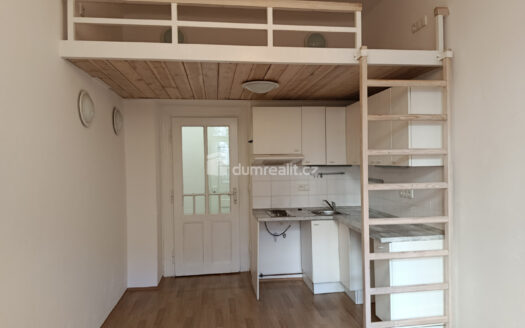 Pronájem bytu 1+kk, 22 m² – Praha, Vršovice, ulice Na spojce