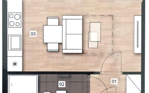 Prodej bytu 1+kk, 23 m² – Praha, Vinohrady, ulice Vinohrady