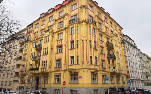 Pronájem bytu 4+1, 128 m² – Praha, Vinohrady, ulice Anny Letenské