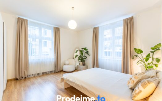 Pronájem bytu 2+1, 58 m² – Praha, Smíchov, ulice Bieblova