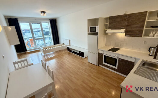 Pronájem bytu 1+kk, 38 m² – Praha, Řeporyje, ulice Wiesenthalova