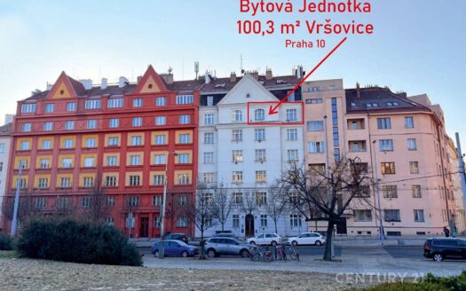 Prodej bytu 3+1, 101 m² – Praha, Vršovice, ulice Moskevská